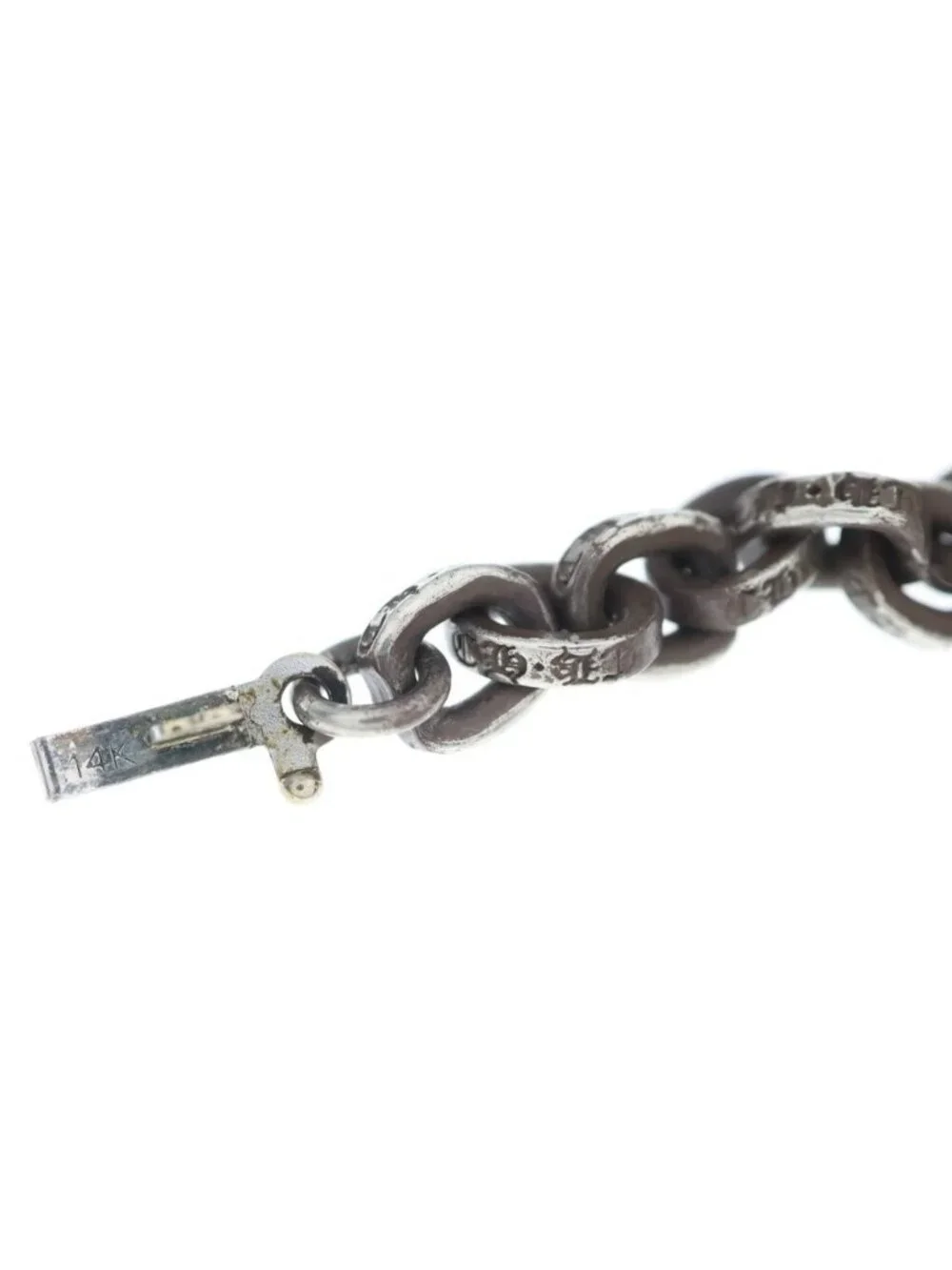 Chrome Hearts Paper Chain 18 Necklace Silver
